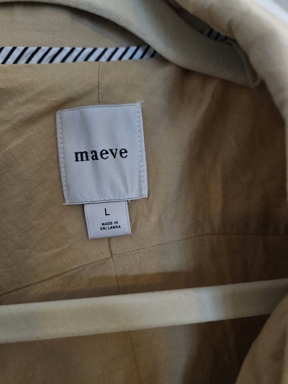 NWOT Maeve From Anthropologie Cropped Trench Jacket - Picture 6 of 8